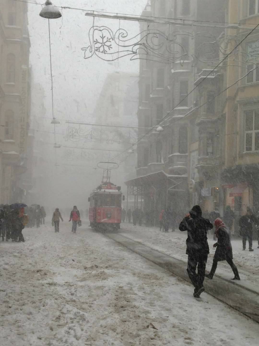 İstanbul’da Kar